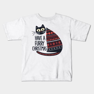 Have a Furry Christmas Kids T-Shirt